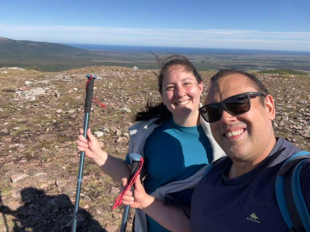 Cristhian y Valentina de Mateando Rumbos en el ecoparuqe Tupambaé