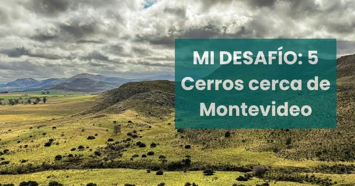 cerros cerca de Montevideo- Sierras de las animas